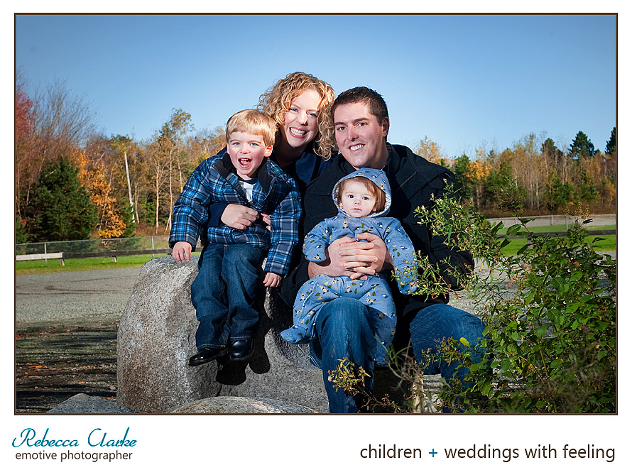 Johnson Family at the park