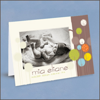 Birth Announcement Card