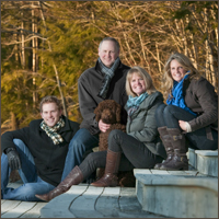 Dempsey family at the park