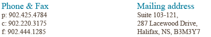 phone and address