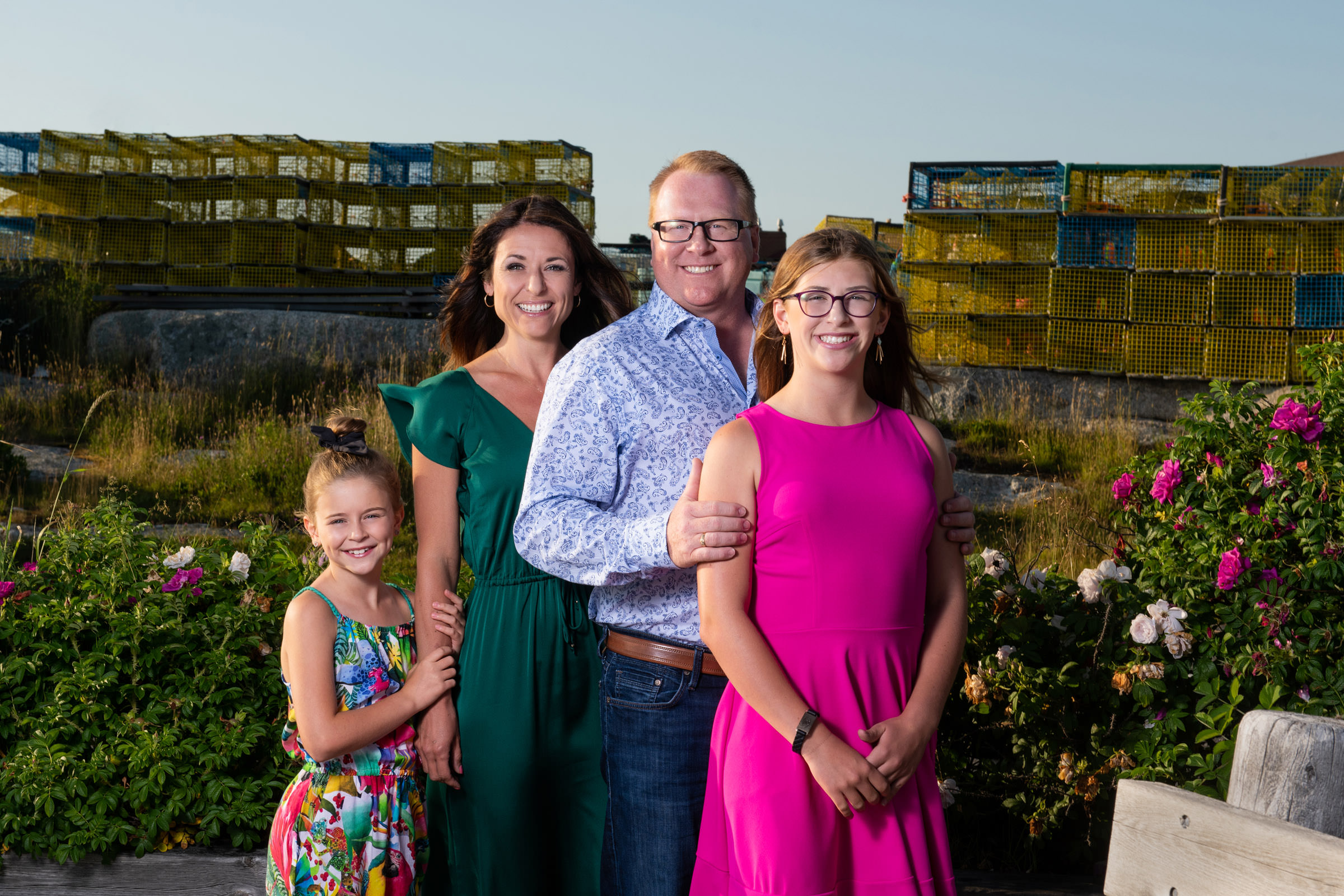 Peggy's cove family photos