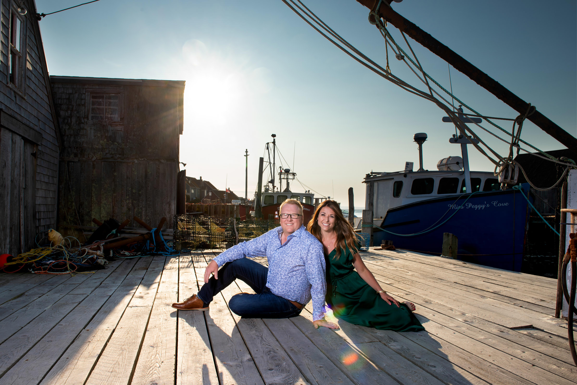 Sunset family photos Halifax NS