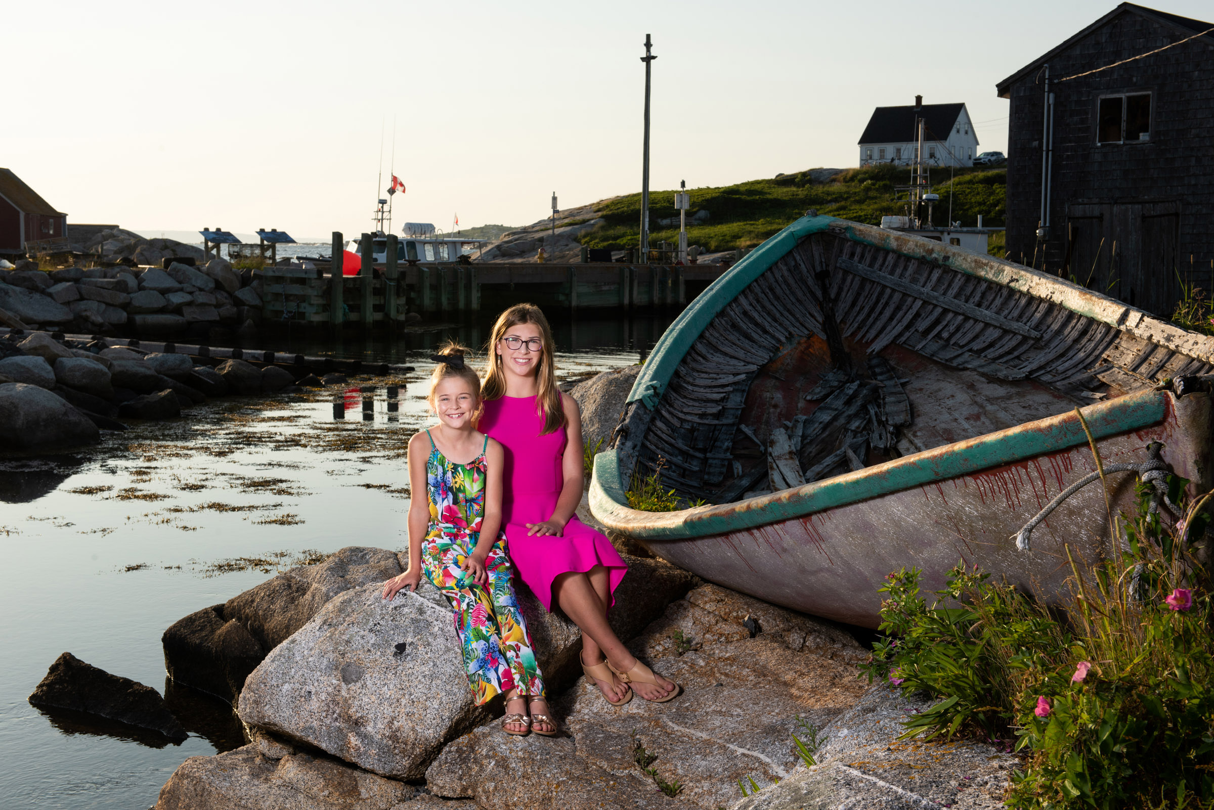 Peggy's Cove family photography