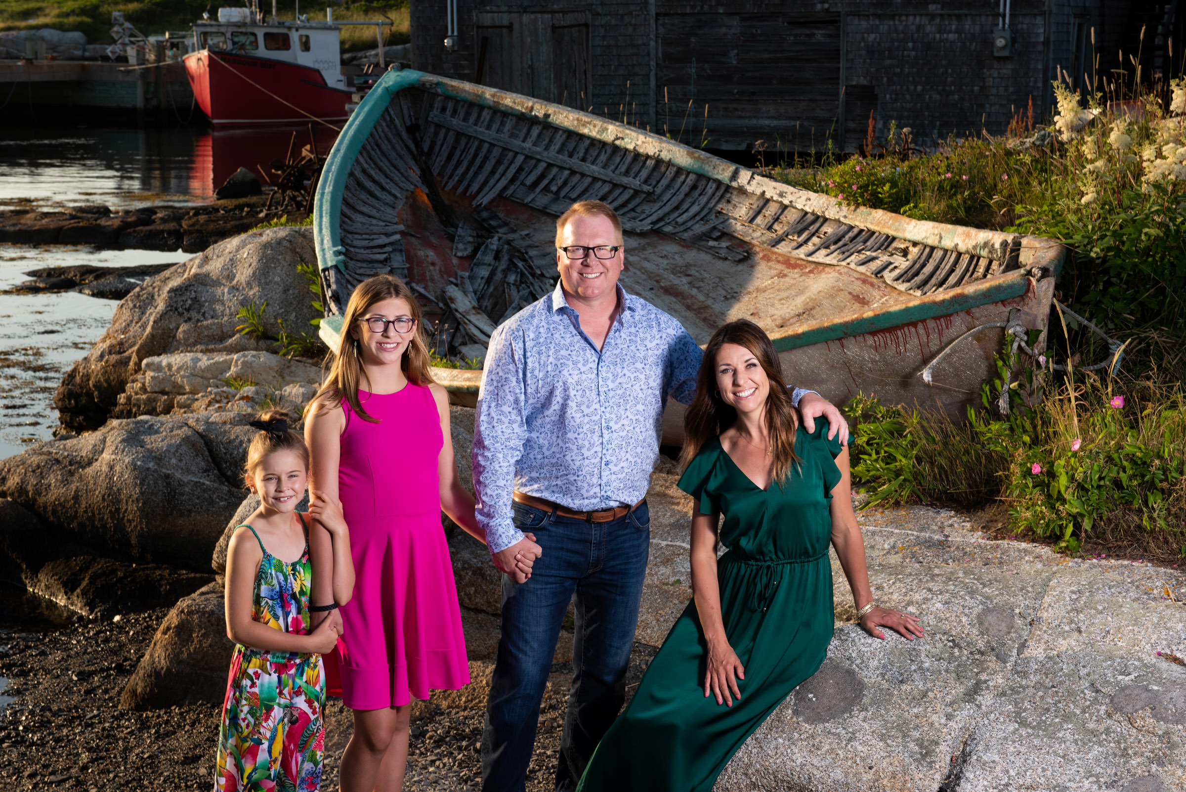 Peggy's Cove family session