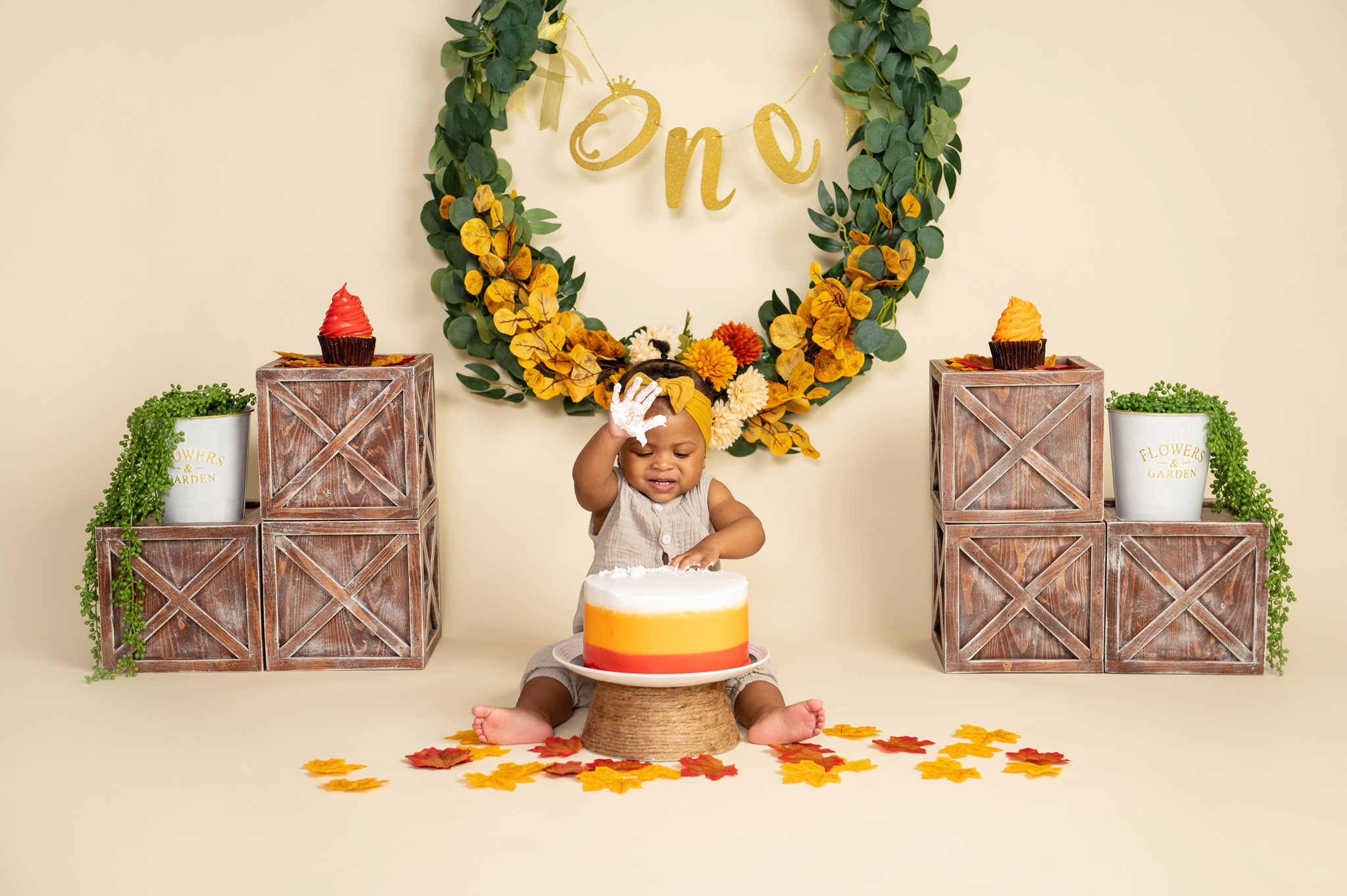 baby milestone session