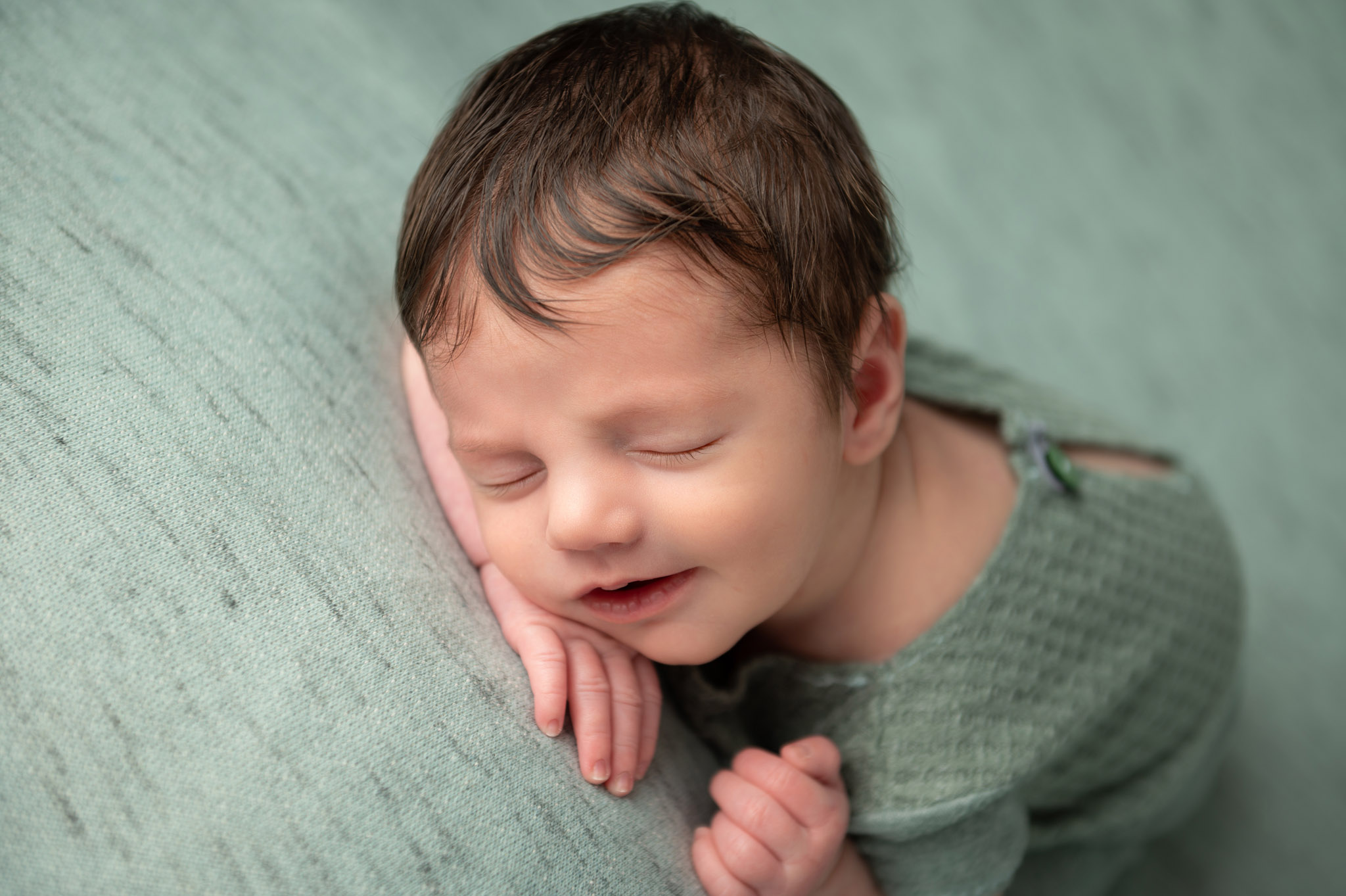Colourful newborn photographers Halifax