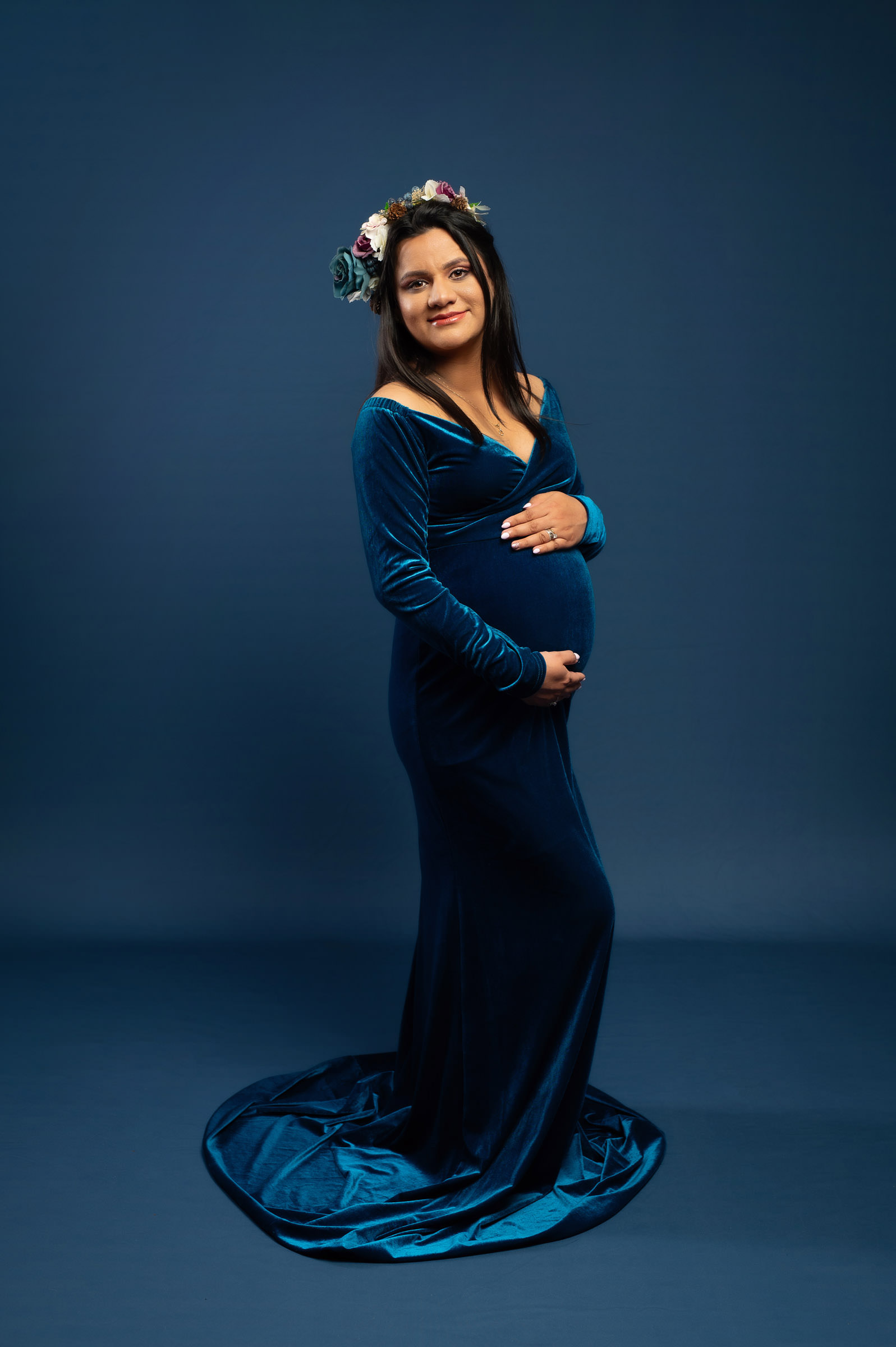 Studio maternity session Halifax