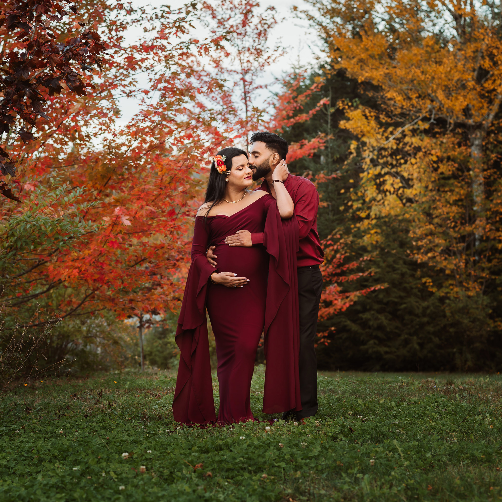 fall maternity pictures