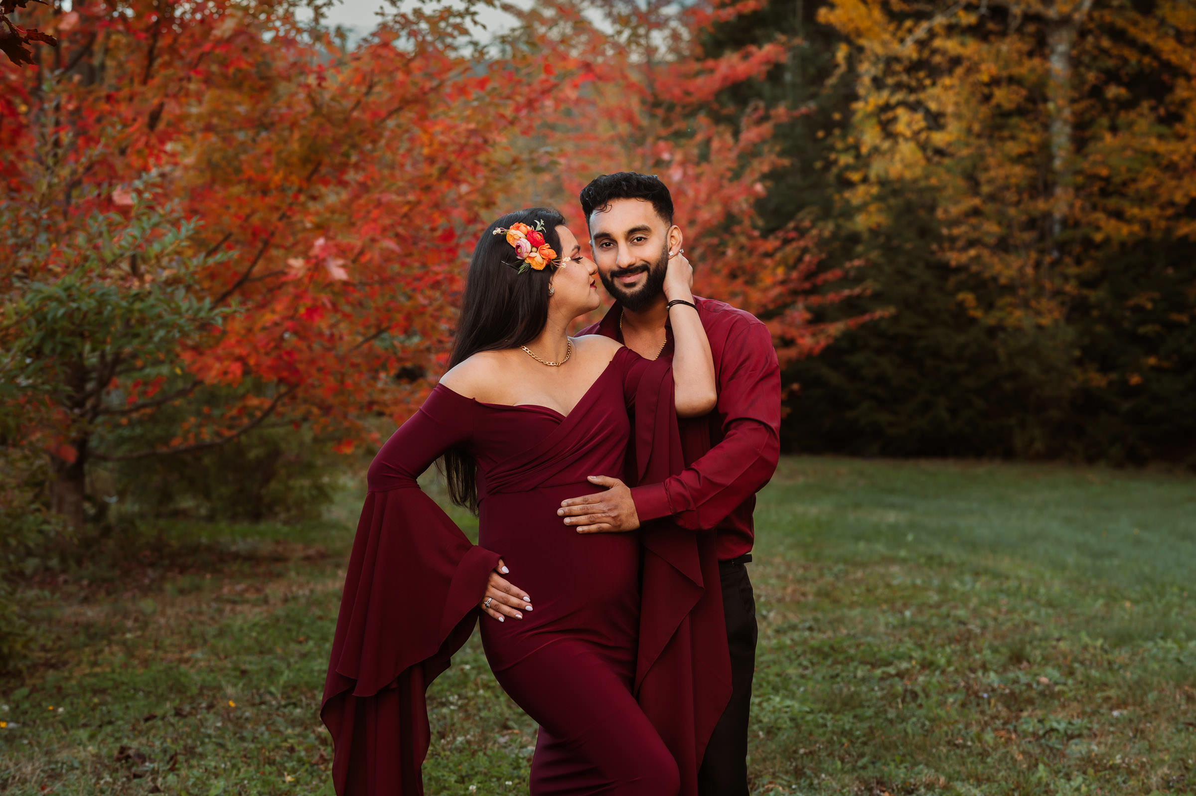 fall maternity photos Halifax
