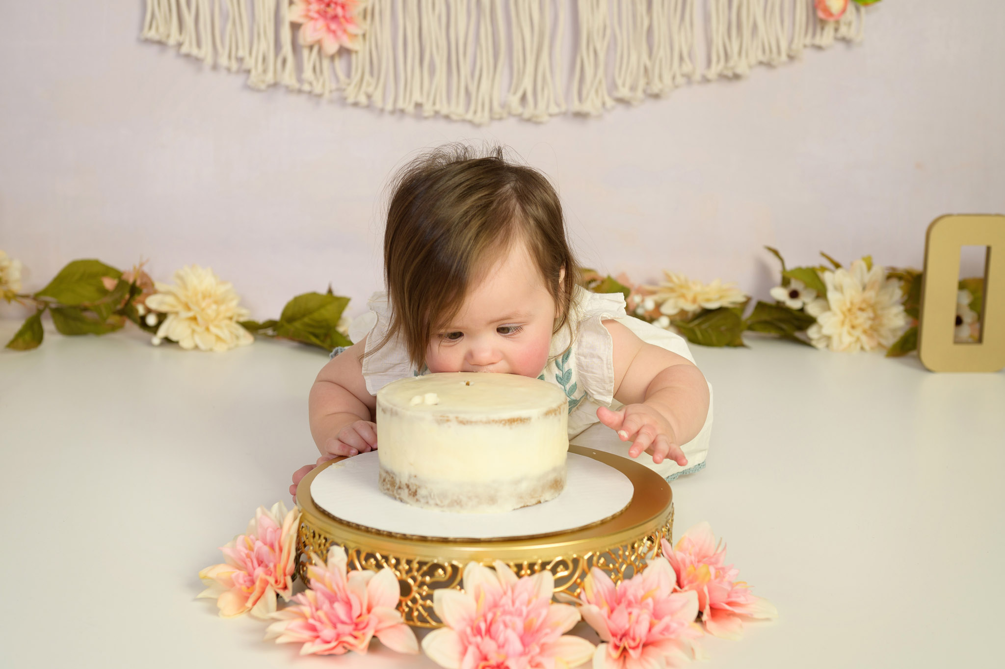 Baby cakesmash photo shoot