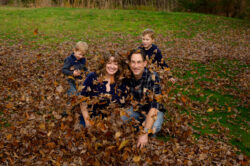 Little Man in Blue and Green