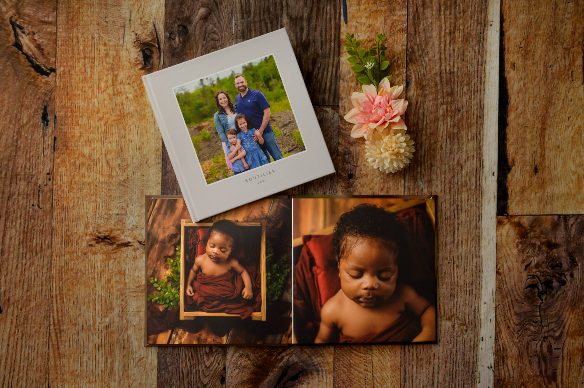 Custom photography album