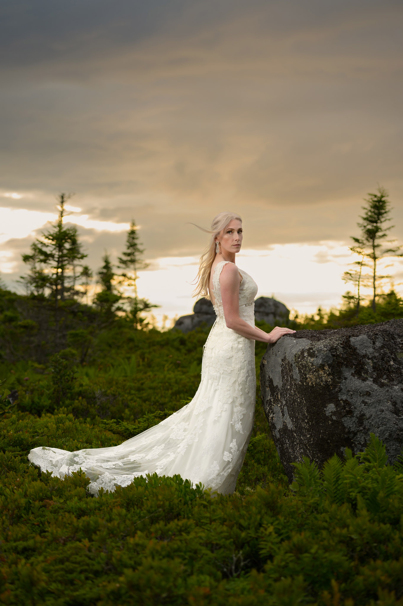 Bridal portrait Halifax Nova Scotia wedding photography