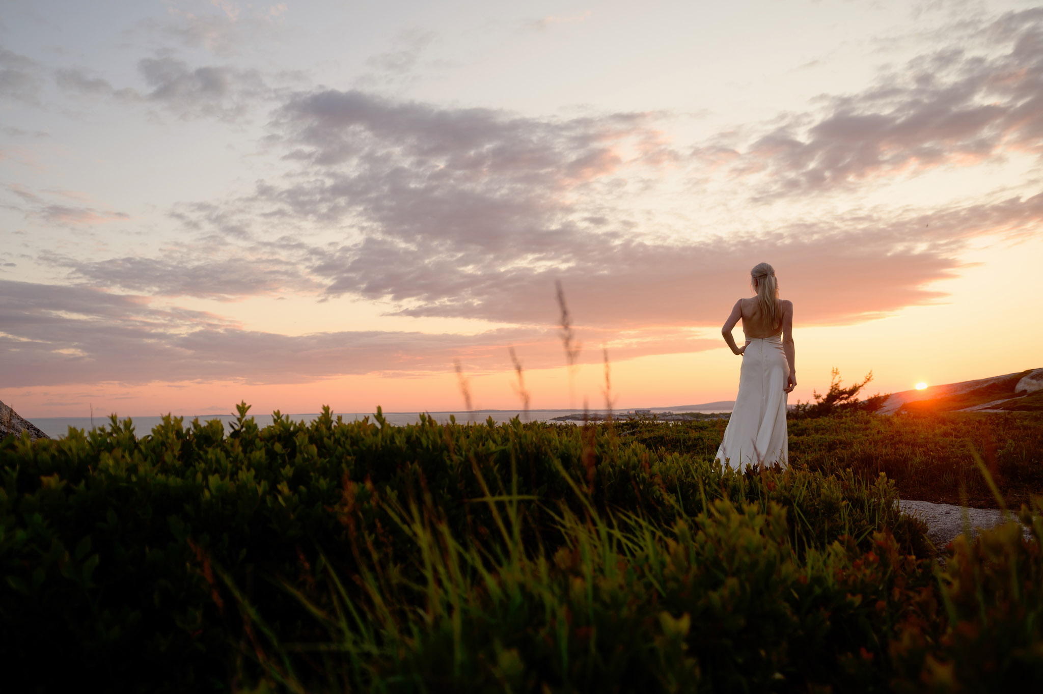 Wedding photography sunset Halifax NS