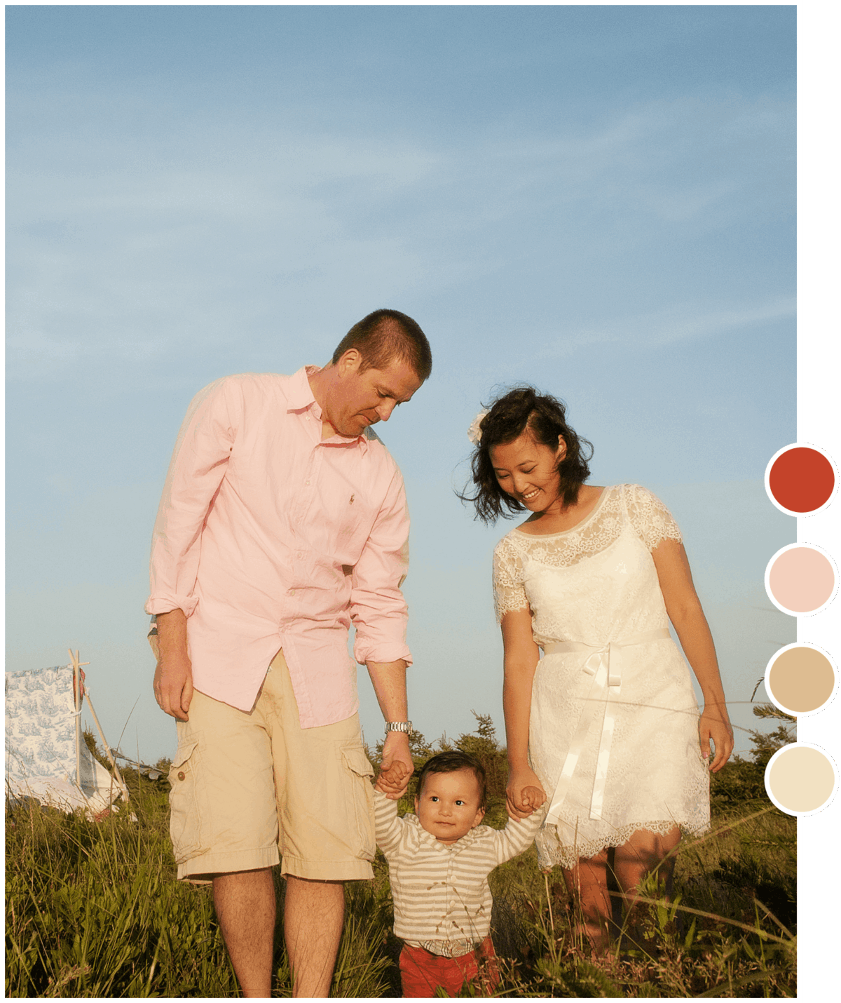 Family Photography Colour Pellete