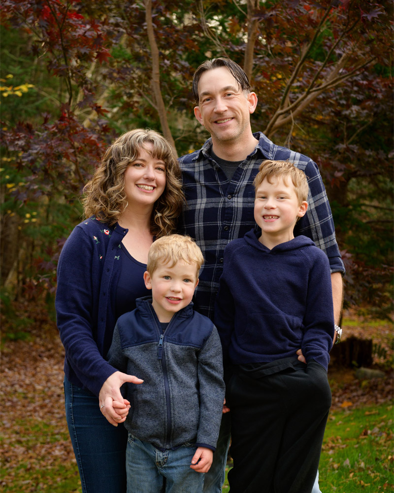 fall family photography session