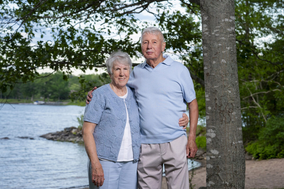 grandparents in family photos