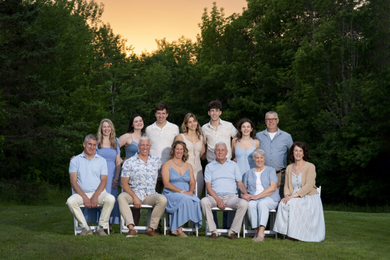 An 80th Birthday Celebration: Extended Family Photo Session in Halifax