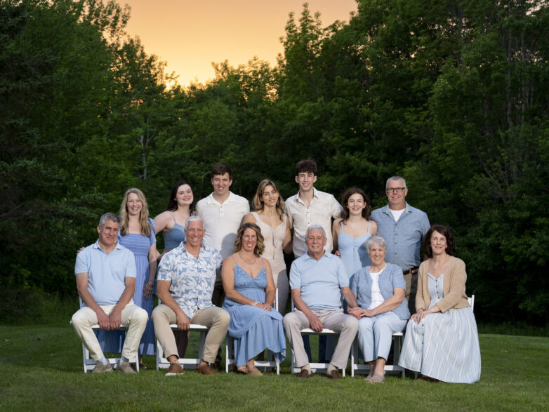 An 80th Birthday Celebration: Extended Family Photo Session in Halifax